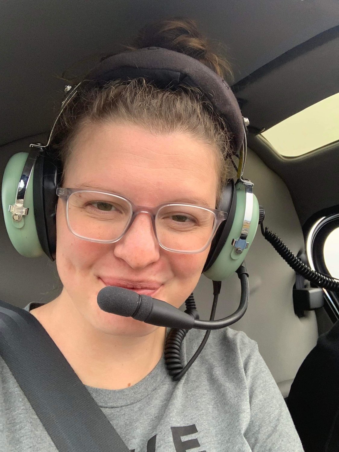 Selina Nerison, owner of Lupine & Llamas in Onalaska, started her business in part to fund her dream of becoming a helicopter pilot.